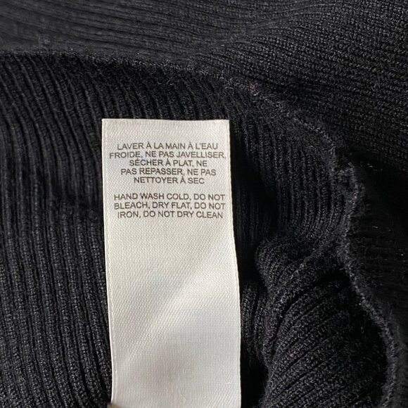 Dynamite Off the Shoulder Long Top in Black and White, size Small - Picture 9 of 9